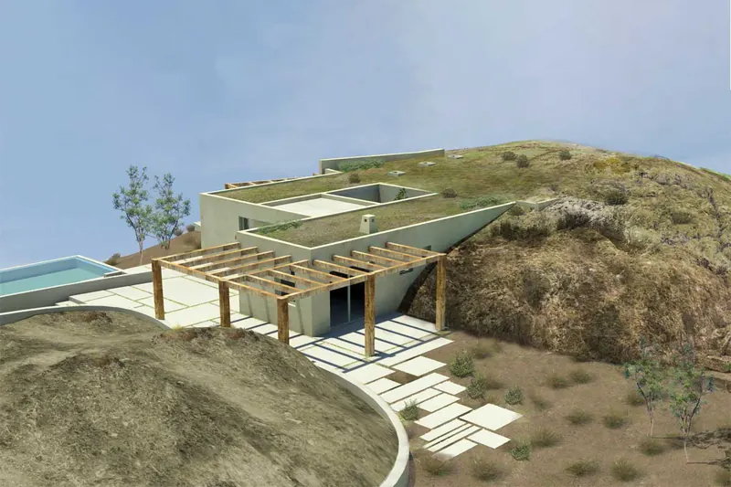 Bioclimatic House by P.O.N.I Architects, image 2