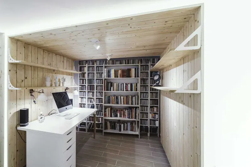 Urban Burrow, Underground storage converted into an artist studio by P.O.N.I Architects, image 5
